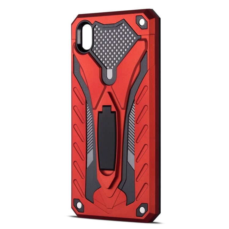 Shockproof TPU + PC Protective Case with Holder For Vivo Y91