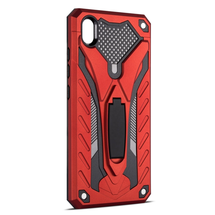 Shockproof TPU + PC Protective Case with Holder For Vivo Y91