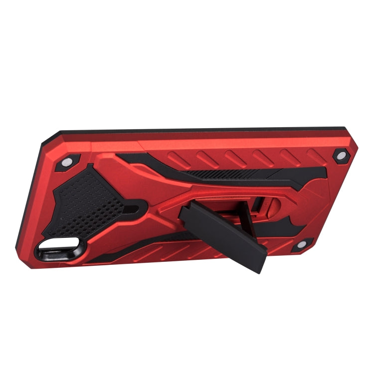 Shockproof TPU + PC Protective Case with Holder For Vivo Y91