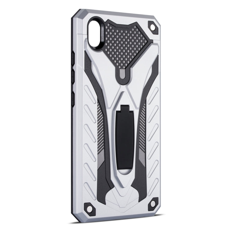Shockproof TPU + PC Protective Case with Holder For Vivo Y91
