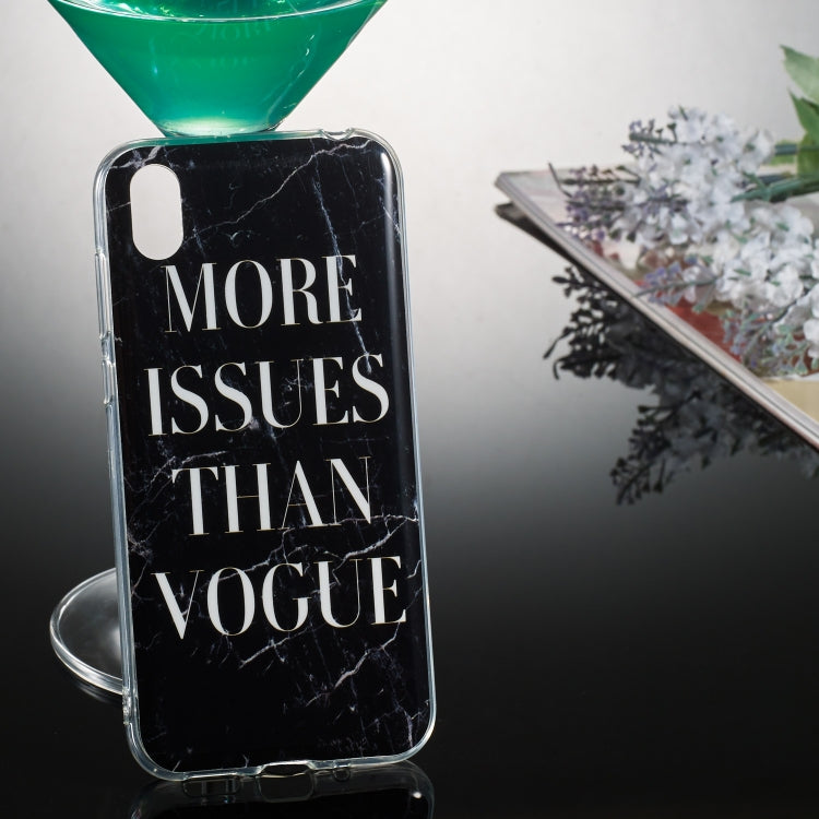 Coloured Drawing Pattern IMD Workmanship Soft TPU Protective Case For Huawei Y5 (2019)