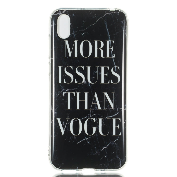 Coloured Drawing Pattern IMD Workmanship Soft TPU Protective Case For Huawei Y5 (2019)