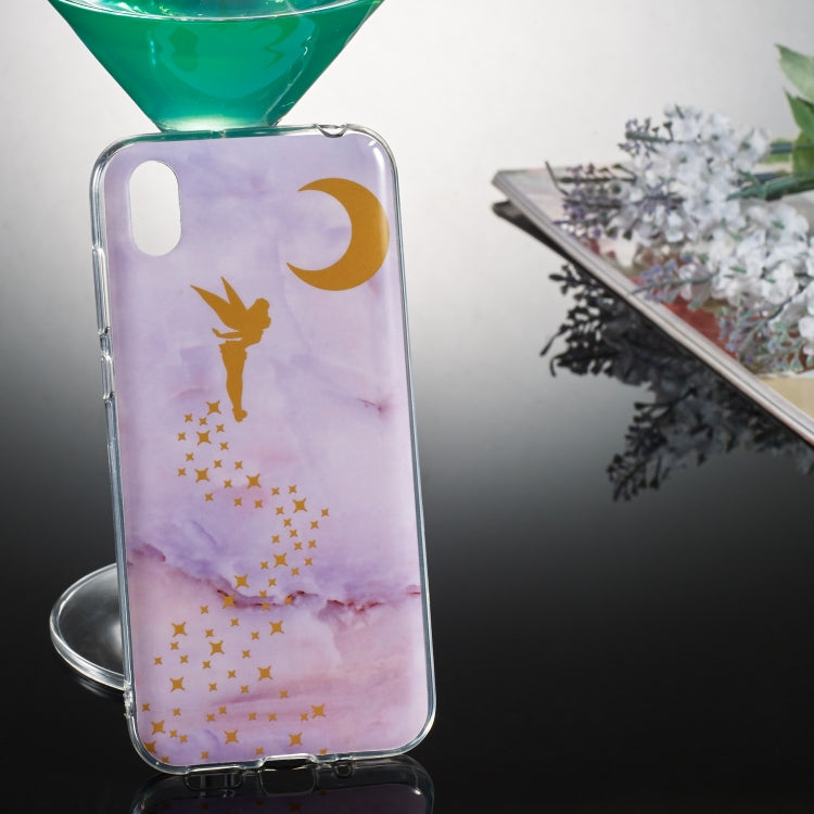 Coloured Drawing Pattern IMD Workmanship Soft TPU Protective Case For Huawei Y5 (2019)