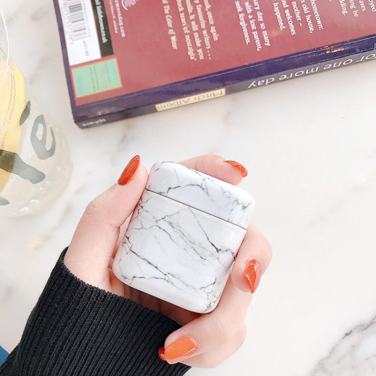 Marble Texture PC Plastic Earphone Protective Case for Huawei Bluetooth Earphones