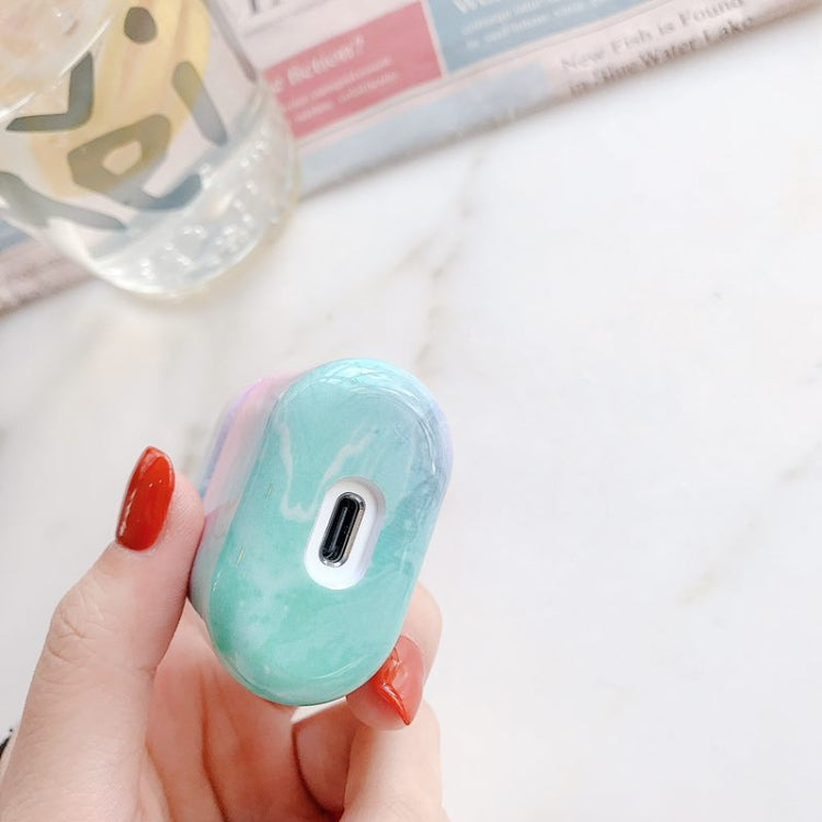 Marble Texture PC Plastic Earphone Protective Case for Huawei Bluetooth Earphones
