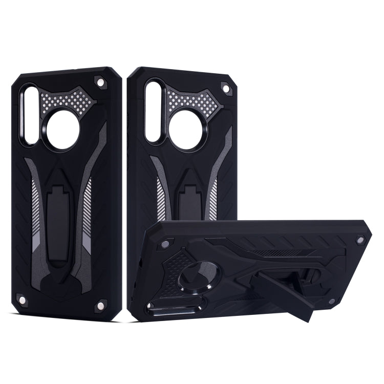 Shockproof TPU + PC Protective Case with Holder For Huawei Nova 4