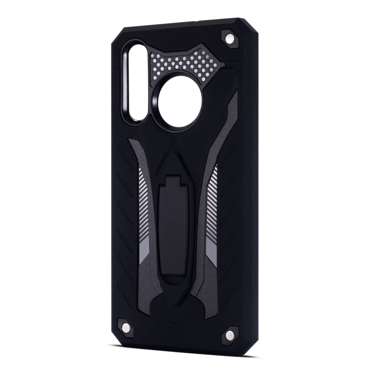 Shockproof TPU + PC Protective Case with Holder For Huawei Nova 4