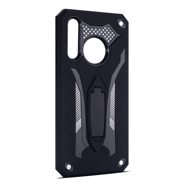 Shockproof TPU + PC Protective Case with Holder For Huawei Nova 4