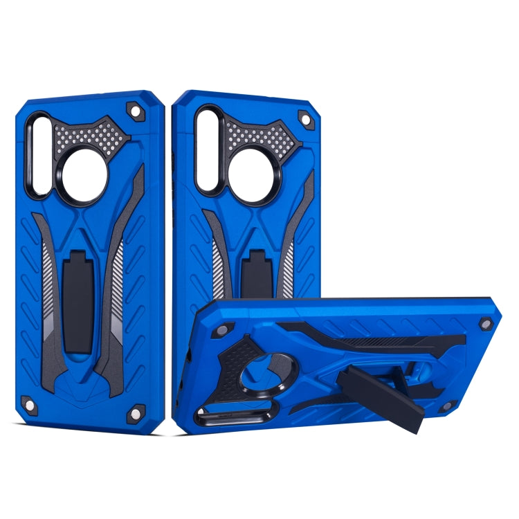 Shockproof TPU + PC Protective Case with Holder For Huawei Nova 4