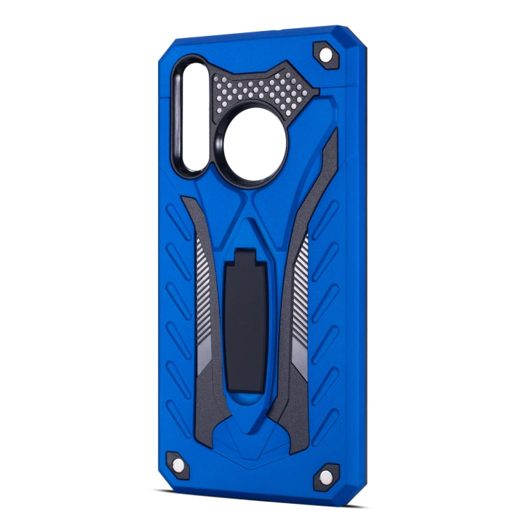 Shockproof TPU + PC Protective Case with Holder For Huawei Nova 4