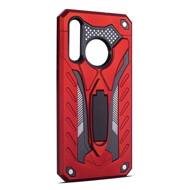 Shockproof TPU + PC Protective Case with Holder For Huawei Nova 4