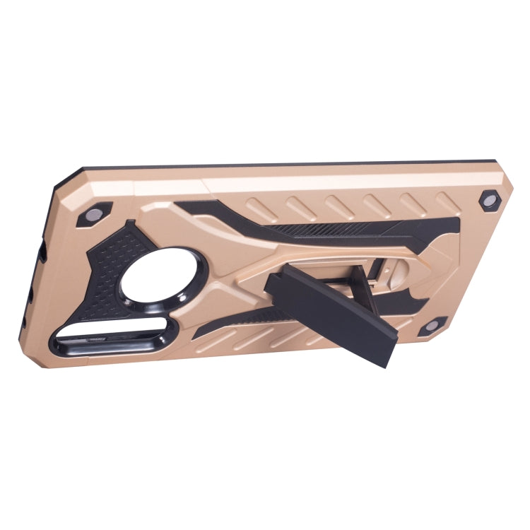 Shockproof TPU + PC Protective Case with Holder For Huawei Nova 4
