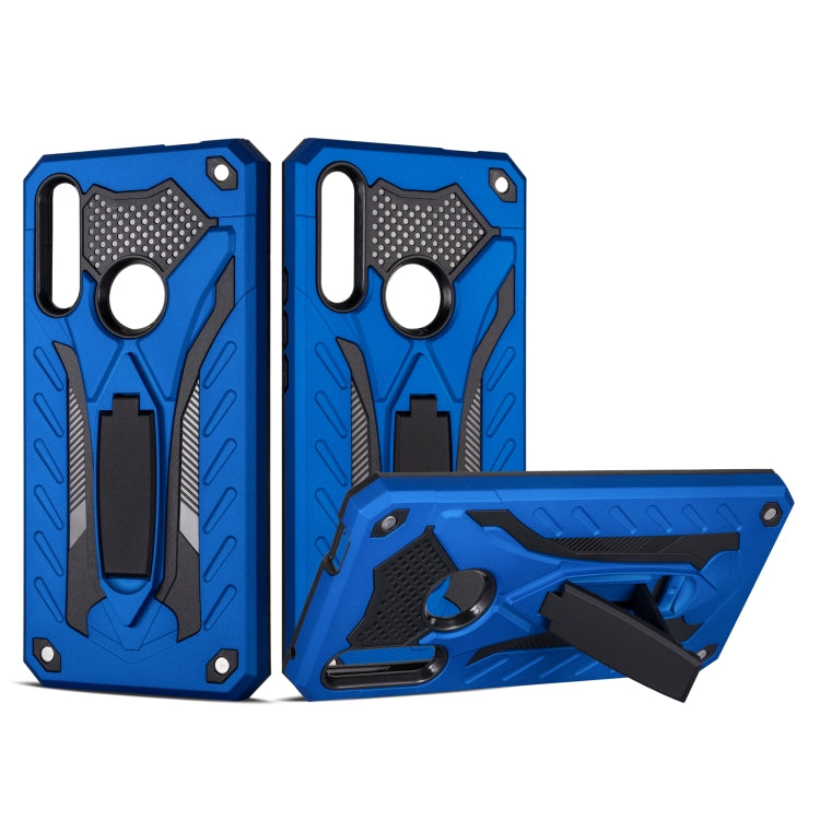 Shockproof TPU + PC Protective Case with Holder For Huawei Y9 Prime (2019)