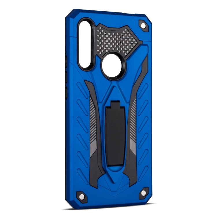Shockproof TPU + PC Protective Case with Holder For Huawei Y9 Prime (2019)