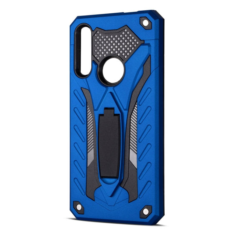 Shockproof TPU + PC Protective Case with Holder For Huawei Y9 Prime (2019)