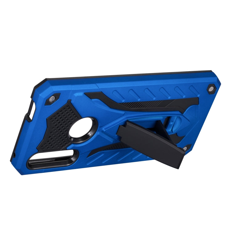 Shockproof TPU + PC Protective Case with Holder For Huawei Y9 Prime (2019)