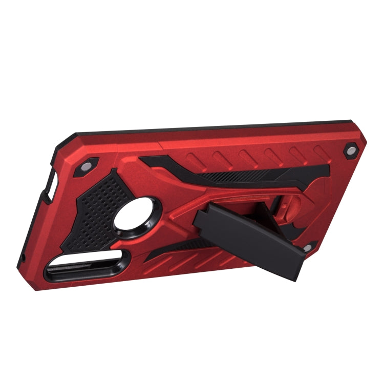 Shockproof TPU + PC Protective Case with Holder For Huawei Y9 Prime (2019)