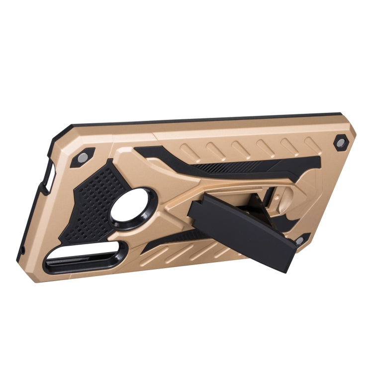 Shockproof TPU + PC Protective Case with Holder For Huawei Y9 Prime (2019)