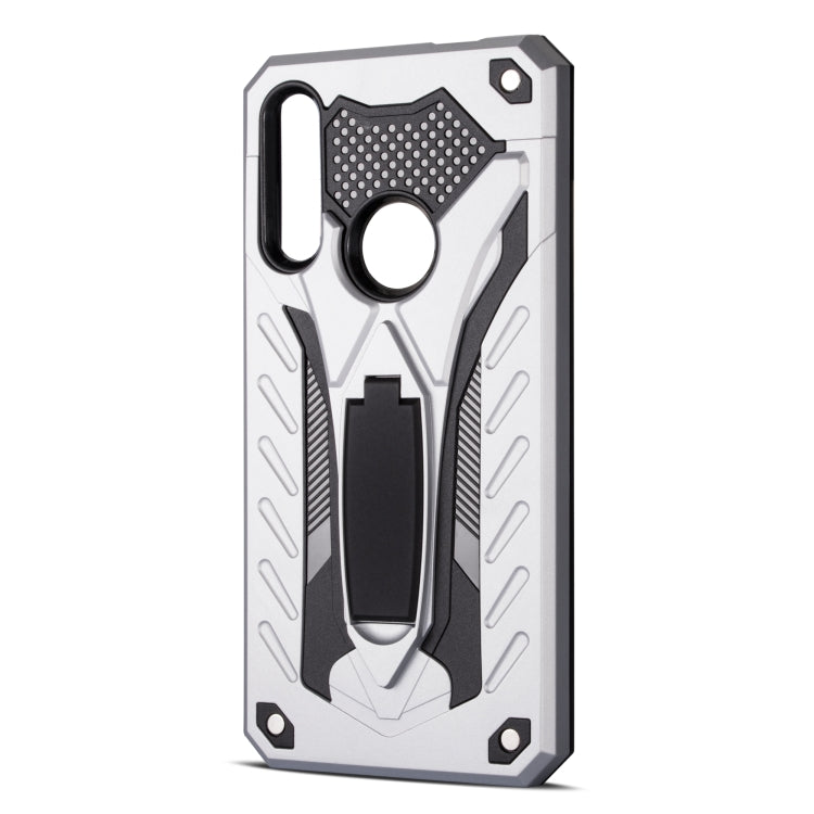 Shockproof TPU + PC Protective Case with Holder For Huawei Y9 Prime (2019)