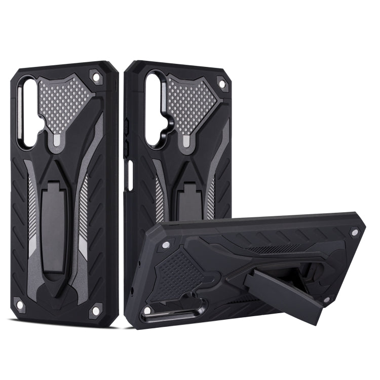 Shockproof TPU + PC Protective Case with Holder For Huawei Honor 20