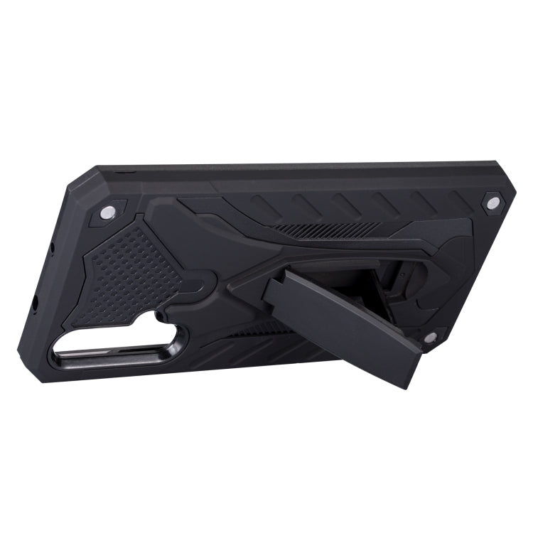 Shockproof TPU + PC Protective Case with Holder For Huawei Honor 20