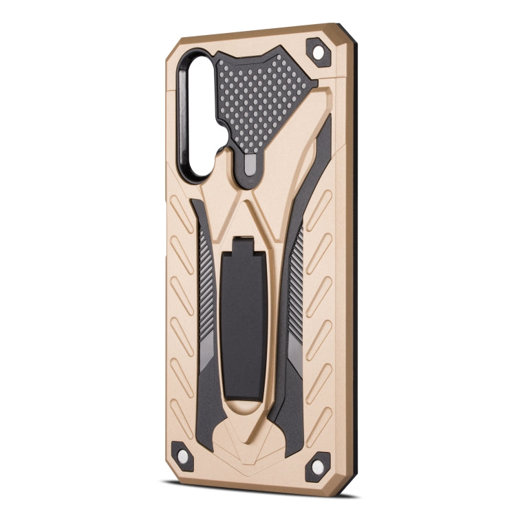 Shockproof TPU + PC Protective Case with Holder For Huawei Honor 20