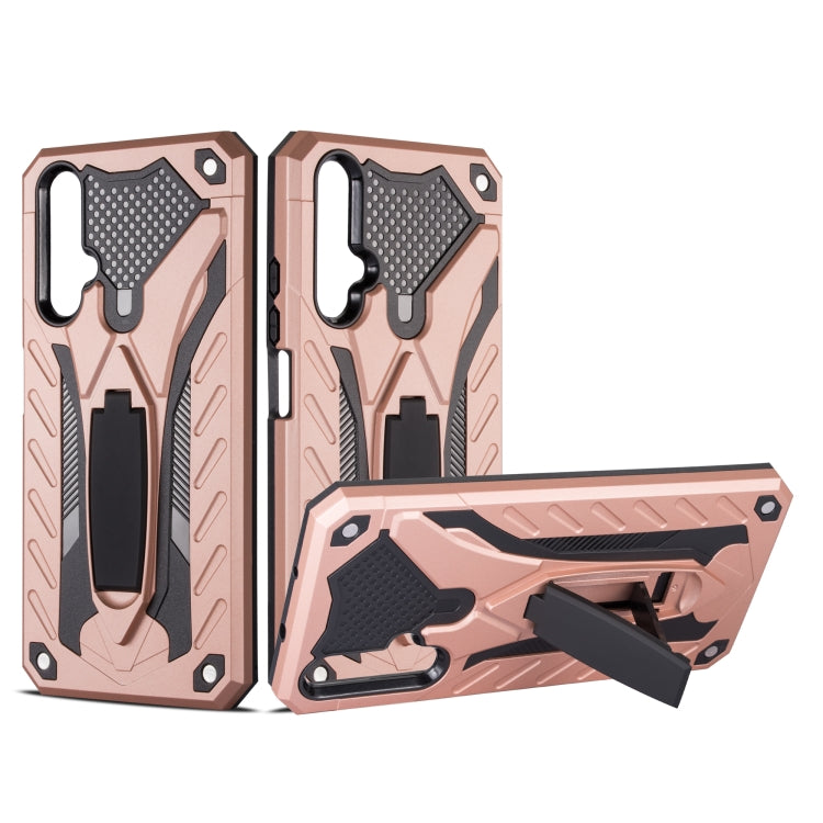 Shockproof TPU + PC Protective Case with Holder For Huawei Honor 20