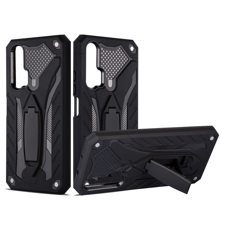 Shockproof TPU + PC Protective Case with Holder For Huawei Honor 20 Pro