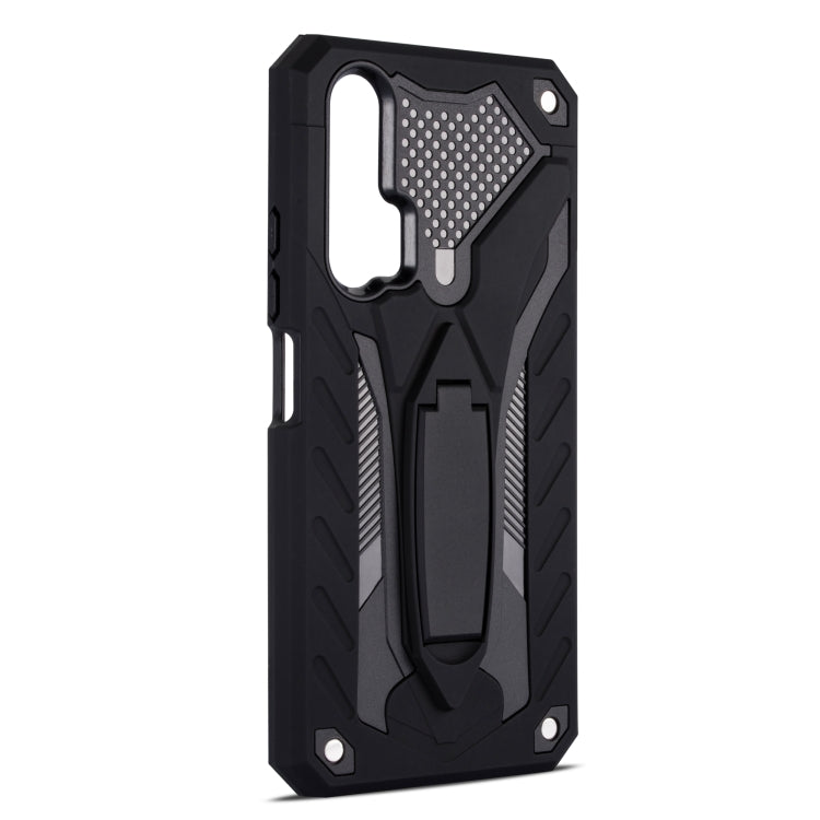 Shockproof TPU + PC Protective Case with Holder For Huawei Honor 20 Pro