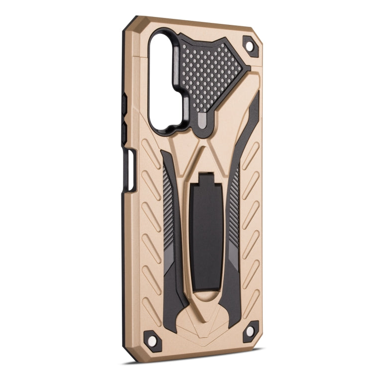 Shockproof TPU + PC Protective Case with Holder For Huawei Honor 20 Pro
