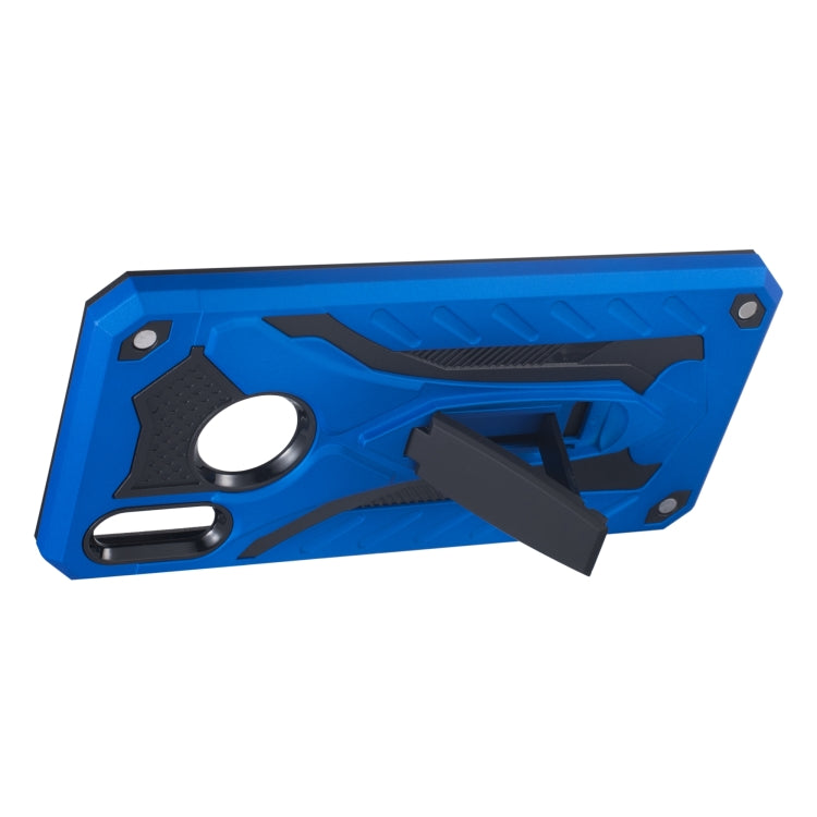 Shockproof TPU + PC Protective Case with Holder For Huawei P Smart (2019)