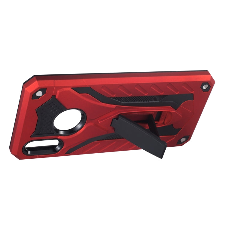 Shockproof TPU + PC Protective Case with Holder For Huawei P Smart (2019)