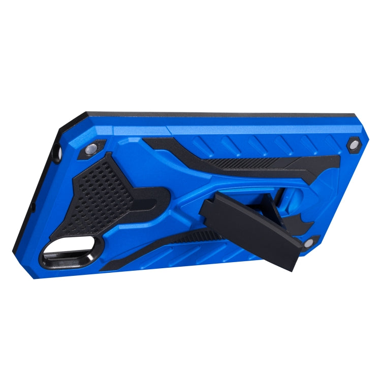 Shockproof TPU + PC Protective Case with Holder For Huawei Y5 (2019)