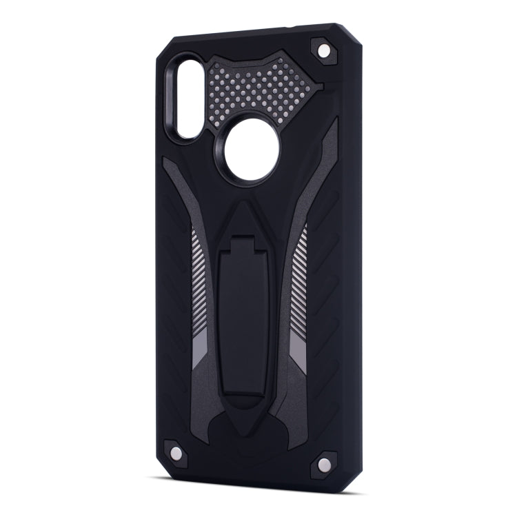 Shockproof TPU + PC Protective Case with Holder For Xiaomi Redmi Note 7