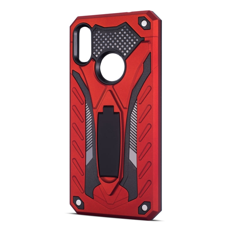 Shockproof TPU + PC Protective Case with Holder For Xiaomi Redmi Note 7