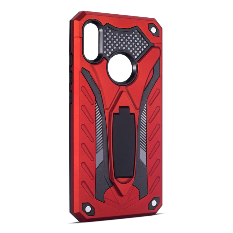 Shockproof TPU + PC Protective Case with Holder For Xiaomi Redmi Note 7