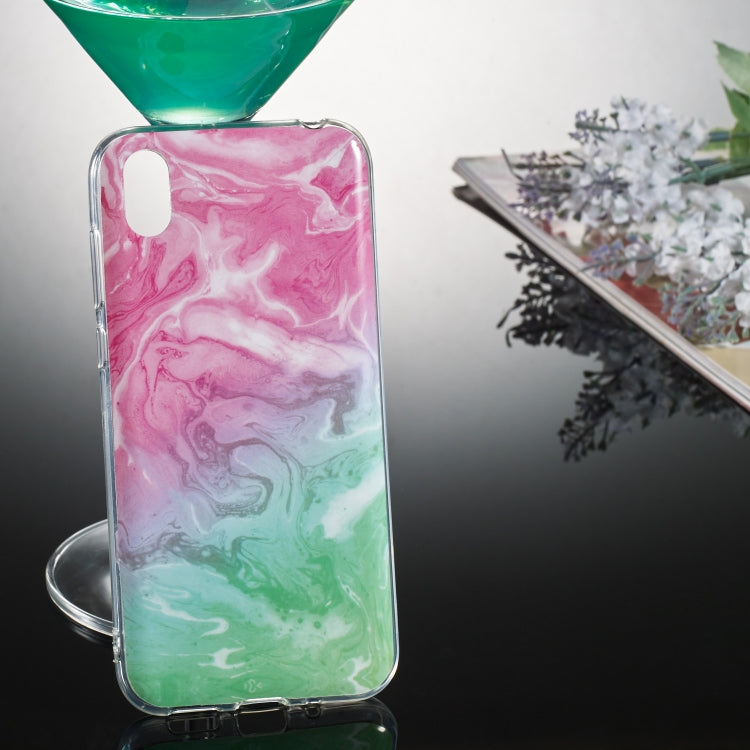Coloured Drawing Pattern IMD Workmanship Soft TPU Protective Case For Huawei Y5 2019