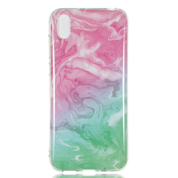 Coloured Drawing Pattern IMD Workmanship Soft TPU Protective Case For Huawei Y5 2019