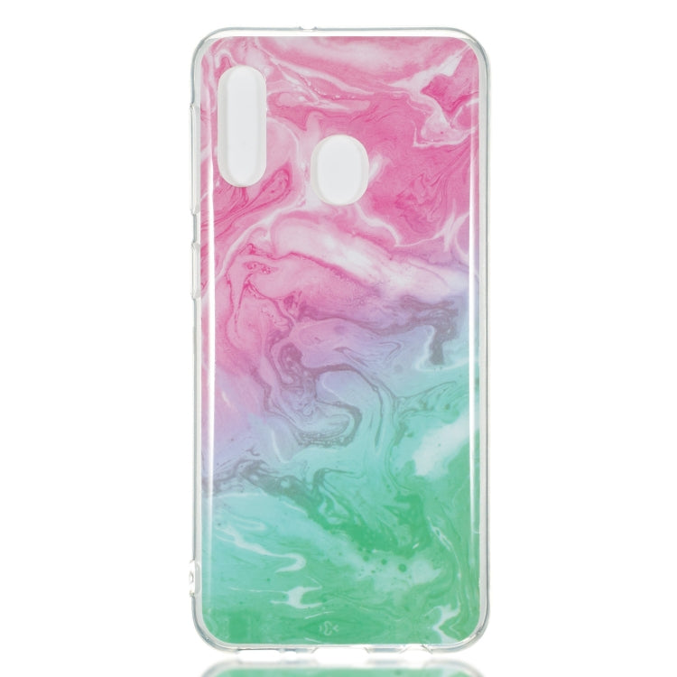 Coloured Drawing Pattern IMD Workmanship Soft TPU Protective Case For Galaxy A20e