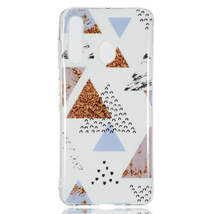 Coloured Drawing Pattern IMD Workmanship Soft TPU Protective Case For Galaxy A60