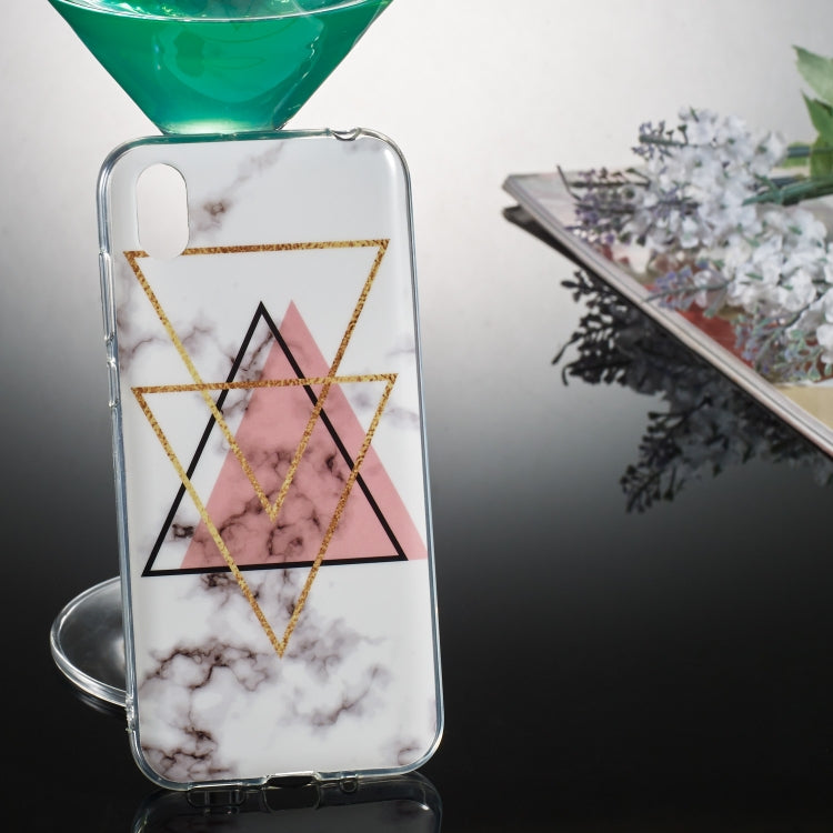 Coloured Drawing Pattern IMD Workmanship Soft TPU Protective Case For Huawei Y5 2019