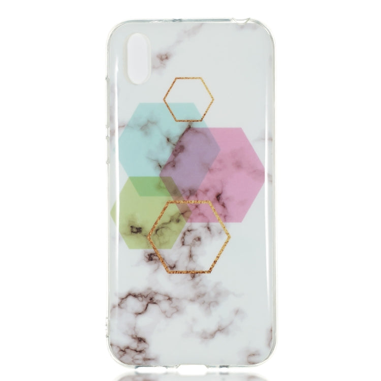 Coloured Drawing Pattern IMD Workmanship Soft TPU Protective Case For Huawei Y5 2019