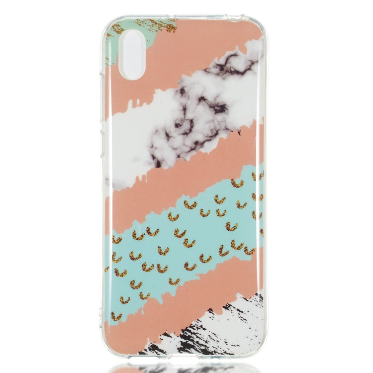 Coloured Drawing Pattern IMD Workmanship Soft TPU Protective Case For Huawei Y5 2019