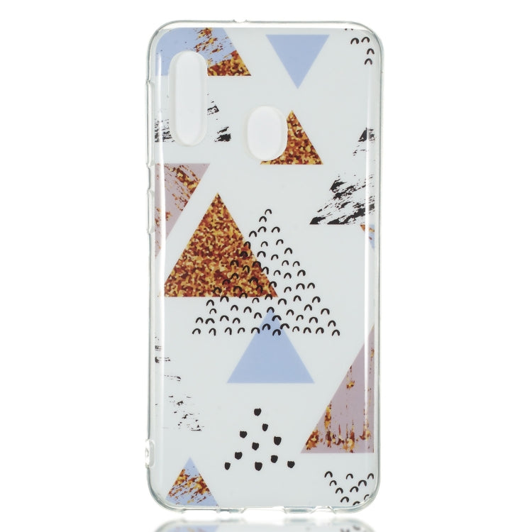 Coloured Drawing Pattern IMD Workmanship Soft TPU Protective Case For Galaxy A20e