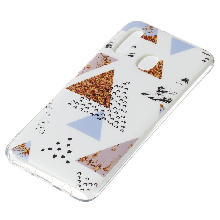 Coloured Drawing Pattern IMD Workmanship Soft TPU Protective Case For Galaxy A20e