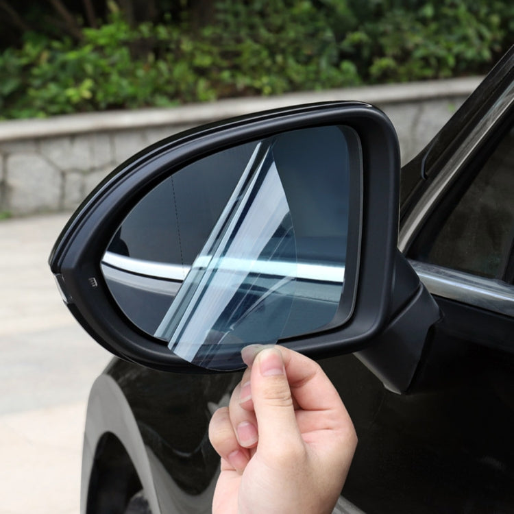 For Volkswagen Cross Lavida 2013-2015 Car PET Rearview Mirror Protective Window Clear Anti-fog Waterproof Rain Shield Film