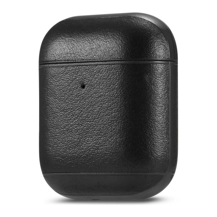 Genuine Leather Earphone Protective Case for Apple AirPods 1 / 2