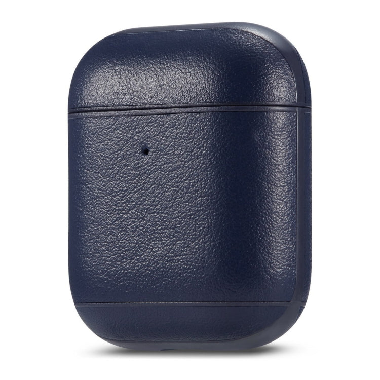 Genuine Leather Earphone Protective Case for Apple AirPods 1 / 2