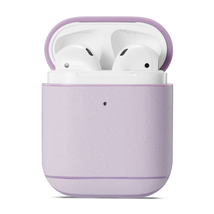 Genuine Leather Earphone Protective Case for Apple AirPods 1 / 2
