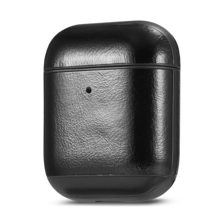 Genuine Leather Crazy Horse Texture Earphone Protective Case for Apple AirPods
